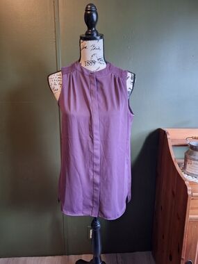 Simply Vera Vera Wang Lavender Sleeveless Blouse